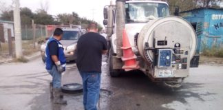 Soluciona Gobierno Municipal más de 35 reportes del drenaje sanitario