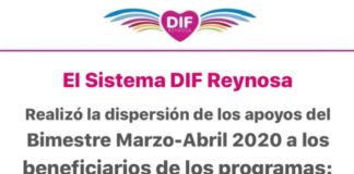 ENTREGA DIF REYNOSA RECURSOS DE PROGRAMAS