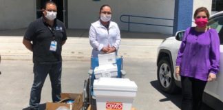 DONA DIPUTADA LOCAL MATERIAL MEDICO AL HOSPITAL GENERAL