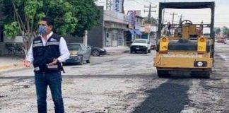 REPARA COMAPA LA AVENIDA GUANAJUATO Y CON ELLO VOLVERÁ A LA NORMALIDAD EL TRÁFICO VEHICULAR