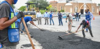 ACELERAN TRABAJOS DE BACHEO GOBIERNO MUNICIPAL DEL TIGRE ULIVARRI