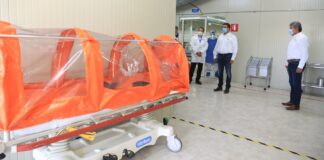 Entrega Gobernador Hospitales Temporales COVID-19 en Altamira y Victoria