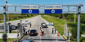 Instalan filtros sanitarios en puentes internacionales de Río Bravo