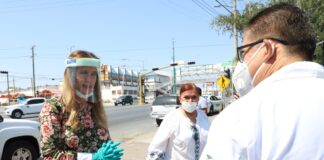 Entrega Alcaldesa insumos a Héroes de la Salud