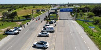 INSTALAN FILTRO SANITARIO INTERINSTITUCIONAL EN LOS DOS CRUCES FRONTERIZOS DE NUEVO PROGRESO Y RÍO BRAVO-DONNA