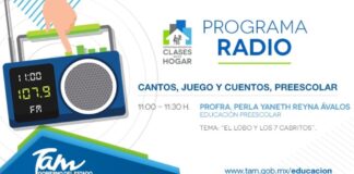 Hoy martesprograma Clases En Tu Hogar