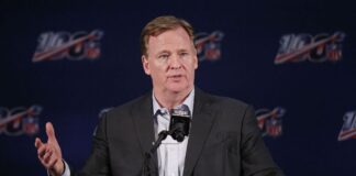 Roger Goodell renunció a su sueldo por coronavirus