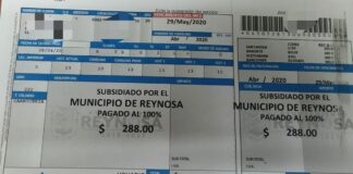 Condona Municipio agua potable de abril a familias reynosenses