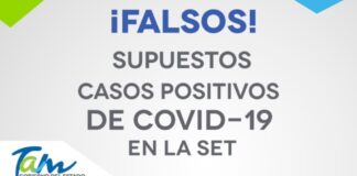 Desmienten casos de COVID-19 en la SET