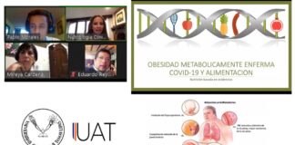 Exponen en la UAT tema de obesidad como factor de riesgo por COVID