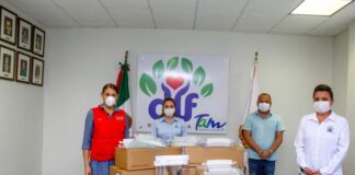 RECIBE DIF REYNOSA DONACIÓN DE CARETAS