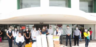 Recibe una vez más la UMF40 insumos para Héroes de la Salud