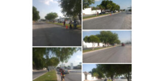 DESDE MADERO A BOULEVAR ACAPULCO Y AV. LAS AMÉRICAS, DOS CUADRILLAS TRABAJARON EN LIMPIA DEL CAMELLÓN