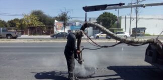 Agiliza Municipio reparación de vialidades