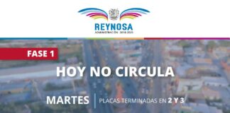 Martes de No Circulan autos con placas terminales en 2 y 3