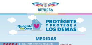 Exhortan a reynosenses a respetar medidas sanitarias de fase 1