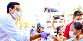 Voluntariado DIF Reynosa al pendiente de las familias de la Colonia La Presa