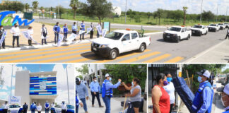 Supervisa Gobernador avances de obras de infraestructura y entrega de apoyos a familias de Reynosa