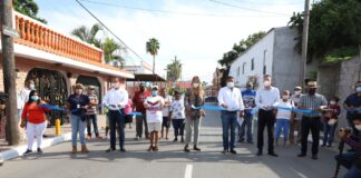 Entrega Alcaldesa rehabilitación asfáltica en colonia El Maestro