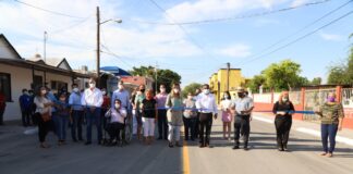 Beneficia rehabilitación de calle Zacatecas a más de 2 mil personas