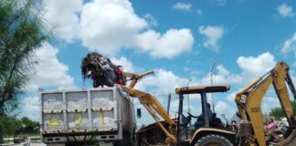 Desalojó Municipio desechos recolectados en El Olmo