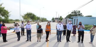 Inauguró Alcaldesa pavimentación por casi 5MDP en Villas del Roble