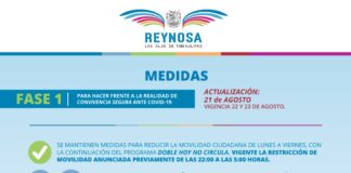 Invita Municipio a respetar medidas de la Fase 1 por COVID-19