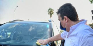 Rio Bravo,llevó a cabo con gran éxito,la “Segunda Jornada de Desinfección de Vehículos”