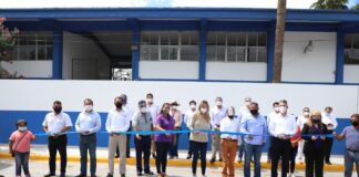 Mejora barda perimetral seguridad en COBAT Gumersindo Guerrero G.