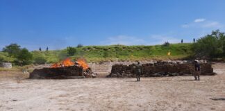 QUEMA DE DROGA EN LA OCTAVA ZONA MILITAR
