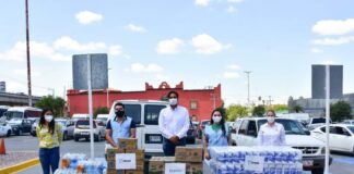 SISTEMA DIF REYNOSA RECIBE DONACIONES DE IIMED E IIMAK