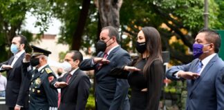 PRESIDE CUAUHTÉMOC BLANCO CEREMONIA CÍVICA CONMEMORATIVA DEL INICIO DE LA INDEPENDENCIA DE MÉXICO