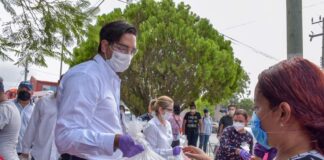 “DIF Reynosa en Tu Casa” benefició a familias del Fraccionamiento Villas de Imaq