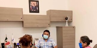 EN OFICINA FISCAL DE VALLE HERMOSO, SE ATIENDE CON ESMERO A LOS CONTRUBUYENTES: LUIS CEPEDA CRUZ