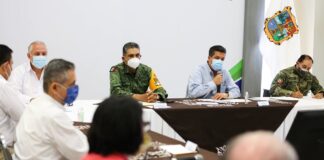 Se reafirma la Coordinación entre Corporaciones y Dependencias Estatales y Federales en materia de seguridad para combatir delitos en Tamaulipas