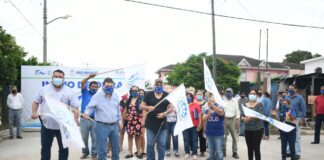 Sigen las obras de infraestructura en drenaje sanitario,por parte del Gobierno de Rîo Bravo