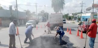 Mejora Municipio vialidades en colonias