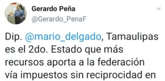 Gerardo Peña,P.J.C.P.C.E. Solicita audiencia al Diputado Federal Mario Delgado,en su proxima visita a Tamaulipas