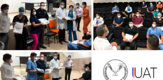 Entrega UAT equipo de protección a médicos internos de pregrado