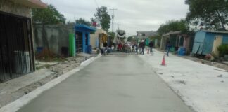 Pavimenta Municipio calle Minas 2 en Villa de Esmeralda