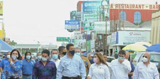 Acompaña Roxana Gómez al Gobernador Francisco García Cabeza de Vaca en intensa gira de trabajo En extensa gira de trabajo,la diputada roxana