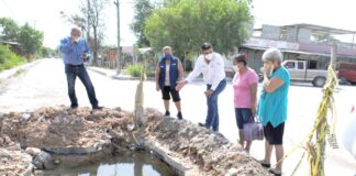 Concluye COMAPA reparación de fuga en colonia Satélite