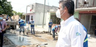 Repone COMAPA pavimentos en zonas dañadas por obras
