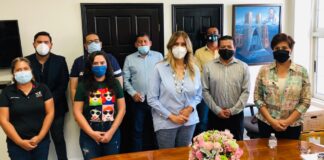 Dialogan periodistas reynosenses con Alcaldesa