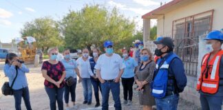 Siguen las pavimentaciones con concreto hidráulico,en Río Bravo