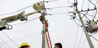 Supervisa el gerente de COMAPA Reynosa trabajos de la CFE en planta Pastor Lozano