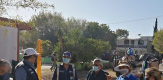 Haciendo equipo con Funcionarios Estatales, va la Diputada Roxana Gómez por rescate de espacios públicos.