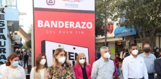 Dan banderazo del Buen Fin en Reynosa