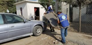 No paran las acciones contra el dengue, por parte del Gobierno Municipal, hoy le toco a la ferrocarril 4