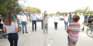 Ayuntamiento, DIF y COMAPA cerca de las familias de la colonia Cavazos Lerma